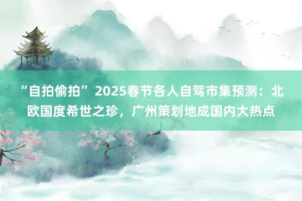 “自拍偷拍” 2025春节各人自驾市集预测：北欧国度希世之珍，广州策划地成国内大热点